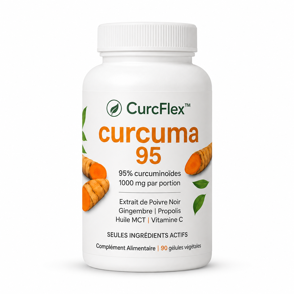 CurcFlex curcumine 1000mg — 1 flacon
