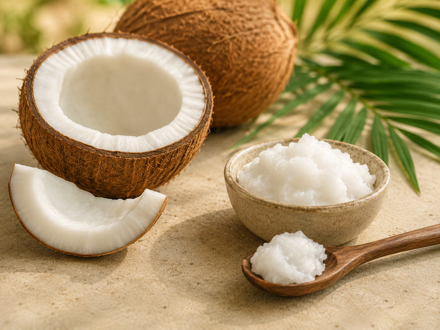 Noix de coco et huile de coco